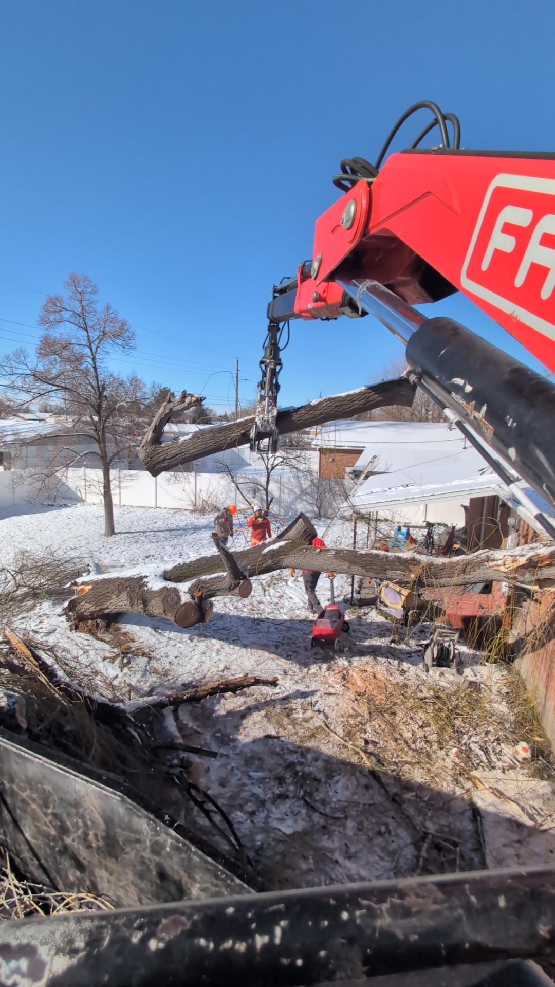 Storm Damage Cleanup in Utah County